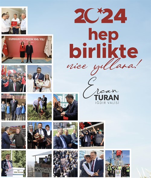 Valimiz Ercan Turan'ın "Yeni Yıl" Mesajı