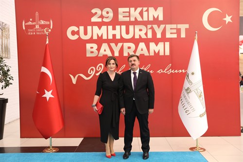 29 Ekim Cumhuriyet Bayramı Münasebetiyle Kabul Töreni Düzenlendi